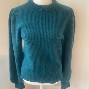 J.Crew Cashmere Puff Sleeve Sweater